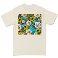 Bone western daisy and sunflower Premium Tee - RanaPortraitStore