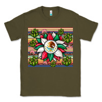 Army Green sunflower mexican flag tumbler Classic Tee - JahusDesignShop