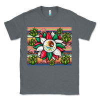 Charcoal Heather sunflower mexican flag tumbler Classic Tee - JahusDesignShop