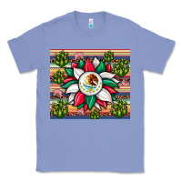 Colony Blue sunflower mexican flag tumbler Classic Tee - JahusDesignShop