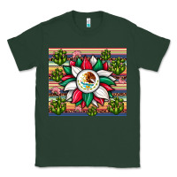 Sports Green sunflower mexican flag tumbler Classic Tee - JahusDesignShop