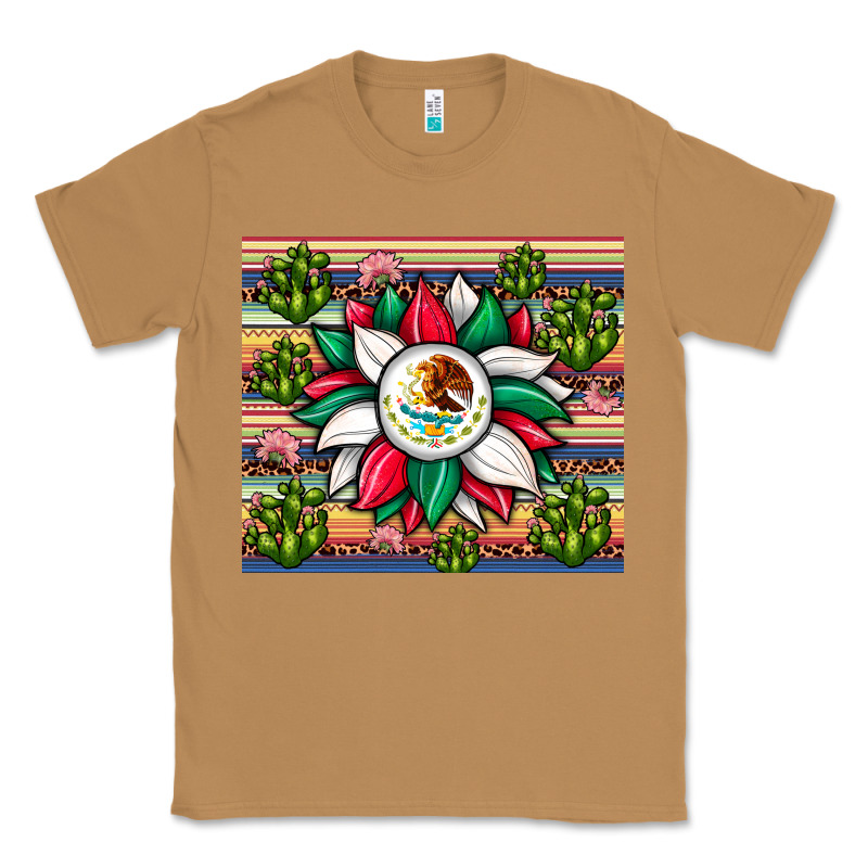 Sunflower Mexican Flag Tumbler Classic Tee by JahusDesignShop | Teevron