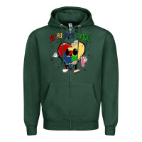 Sports Green so au some bougie Zipper Hoodie - MaliasSmallBusiness