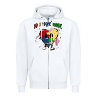 White so au some bougie Zipper Hoodie - MaliasSmallBusiness