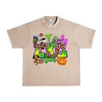 French Oak ekg tech nurse halloween Urban Heavy Tee - AdoDesignShop