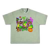 Oil Green ekg tech nurse halloween Urban Heavy Tee - AdoDesignShop