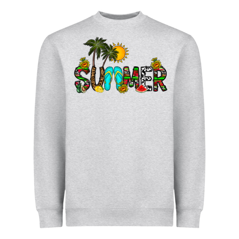 Summer Heavyweight Sweatshirt by CowhideDigitalArt | Teevron