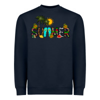 Navy summer Heavyweight Sweatshirt - CowhideDigitalArt