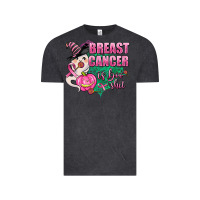 Vintage Black breast cancer is boo shit Vintage Tee - AdoDesignShop