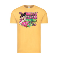 Vintage Mustard breast cancer is boo shit Vintage Tee - AdoDesignShop
