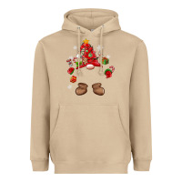 Mushroom custom christmas gnome Heavyweight Hoodie - MaliasSmallBusiness