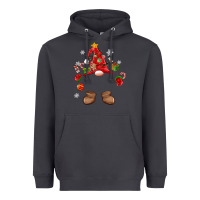 Smoke custom christmas gnome Heavyweight Hoodie - MaliasSmallBusiness