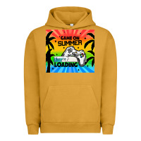 Pigment Peanut Butter game on summer loading Urban Hoodie - TumblerDesignByShophia