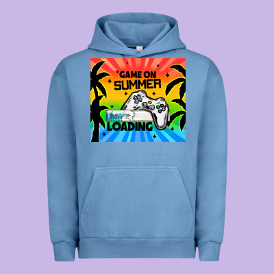 Game On Summer Loading Urban Hoodie Designed By Tumblerdesignbyshophia