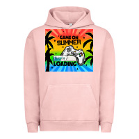 Pigment Salmon game on summer loading Urban Hoodie - TumblerDesignByShophia