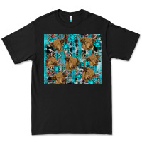 Black western aztec highland cow Premium Tee - RanaPortraitStore