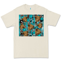 Bone western aztec highland cow Premium Tee - RanaPortraitStore