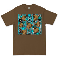 Cacao western aztec highland cow Premium Tee - RanaPortraitStore