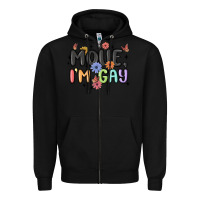 Black movie i'm gay Zipper Hoodie - MaliasSmallBusiness