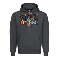 Smoke movie i'm gay Zipper Hoodie - MaliasSmallBusiness