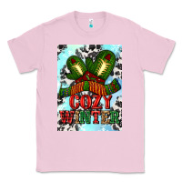 Bubblegum Pink cozy winter with gloves and scarf Classic Tee - AdoDesignShop