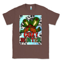 Chestnut cozy winter with gloves and scarf Classic Tee - AdoDesignShop