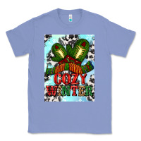 Colony Blue cozy winter with gloves and scarf Classic Tee - AdoDesignShop