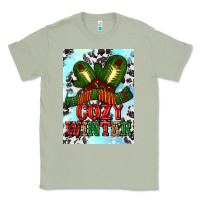Matcha cozy winter with gloves and scarf Classic Tee - AdoDesignShop