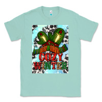 Seafoam cozy winter with gloves and scarf Classic Tee - AdoDesignShop