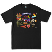 Black preview louisiana state Premium Tee - BarkalooDesign