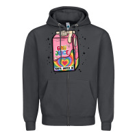 Smoke gay juice Zipper Hoodie - MaliasSmallBusiness