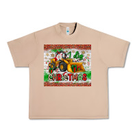 Burro i dig christmas bulldozer santa Urban Heavy Tee - JahusDesignShop