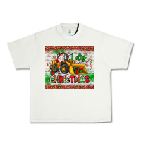 Pistachio i dig christmas bulldozer santa Urban Heavy Tee - JahusDesignShop