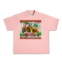 Salmon i dig christmas bulldozer santa Urban Heavy Tee - JahusDesignShop