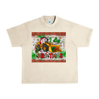 Sandshell i dig christmas bulldozer santa Urban Heavy Tee - JahusDesignShop