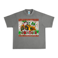 Tornado i dig christmas bulldozer santa Urban Heavy Tee - JahusDesignShop
