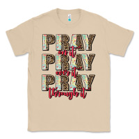 Mushroom pray on it pray over it pray through it Classic Tee - AdoDesignShop