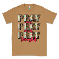 Toasted Coconut pray on it pray over it pray through it Classic Tee - AdoDesignShop