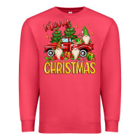 Cardinal merry christmas gnomes truck Premium Sweatshirt - MaliasSmallBusiness