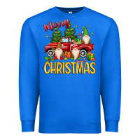 True Royal merry christmas gnomes truck Premium Sweatshirt - MaliasSmallBusiness