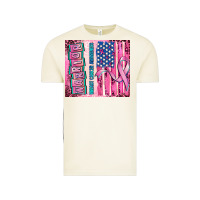 Vintage Arctic warrior breast cancer and american flag Vintage Tee - AdoDesignShop