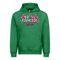 Emerald Heal Cancer Luke 1:37 cross Cancer Awareness Urban Hoodie - HowdyJamesFarm