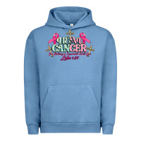 Pigment Pebble Blue Heal Cancer Luke 1:37 cross Cancer Awareness Urban Hoodie - HowdyJamesFarm