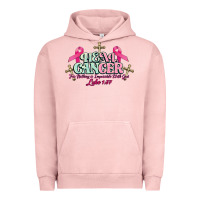 Pigment Salmon Heal Cancer Luke 1:37 cross Cancer Awareness Urban Hoodie - HowdyJamesFarm