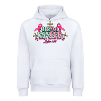 White Heal Cancer Luke 1:37 cross Cancer Awareness Urban Hoodie - HowdyJamesFarm