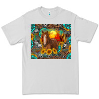 Western Horse And Desert Tumbler Premium Tee | Teevron