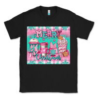 Black merry Christmas pink coffee Classic Tee - Jasminsmagicworld