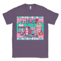 Lavender merry Christmas pink coffee Classic Tee - Jasminsmagicworld
