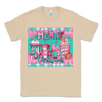 Mushroom merry Christmas pink coffee Classic Tee - Jasminsmagicworld