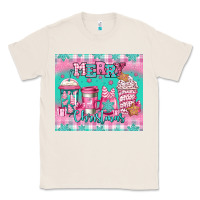 Natural merry Christmas pink coffee Classic Tee - Jasminsmagicworld